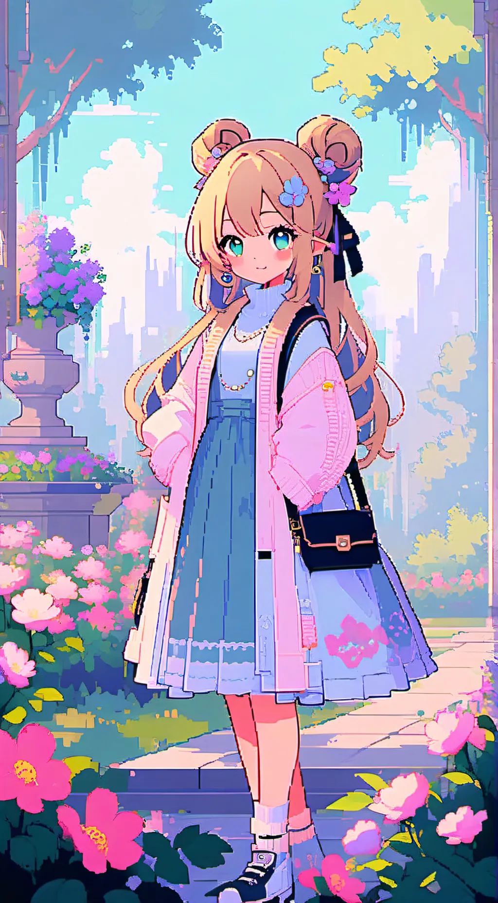 ai character: school 🎒🏫 background