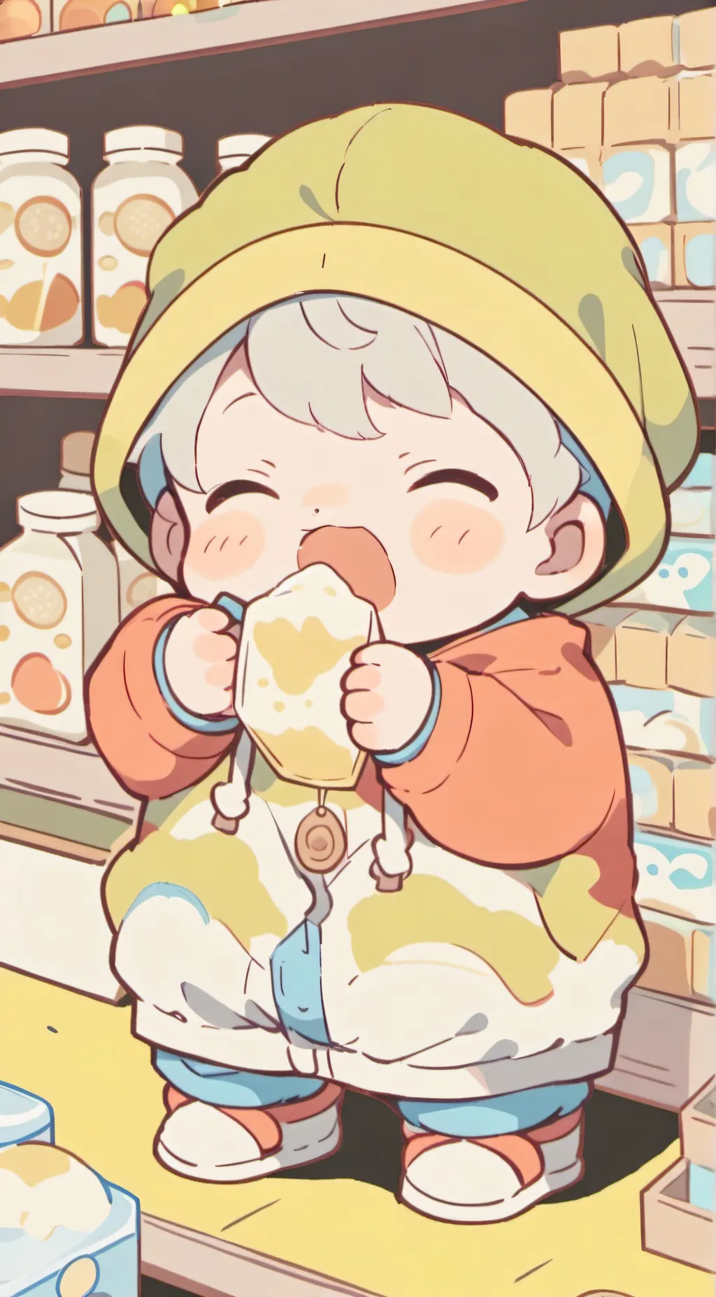 ai character: Stupid Baby background