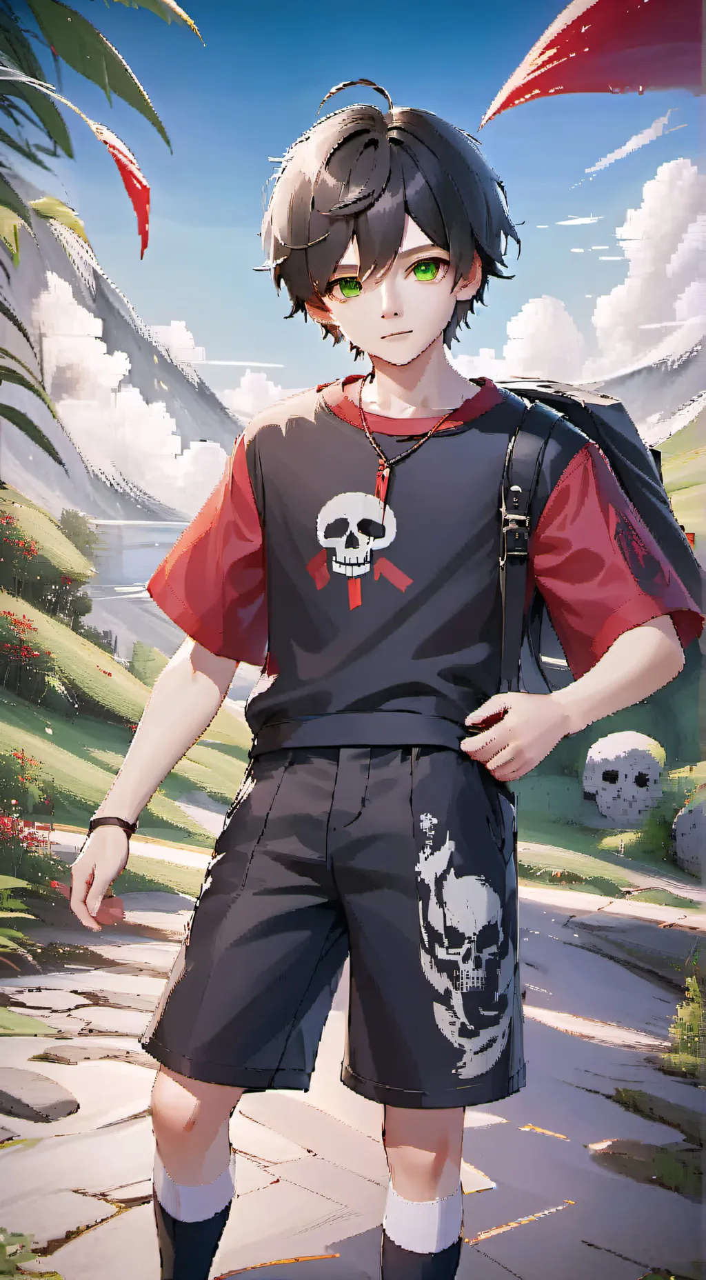 ai character: Villains Babysit background