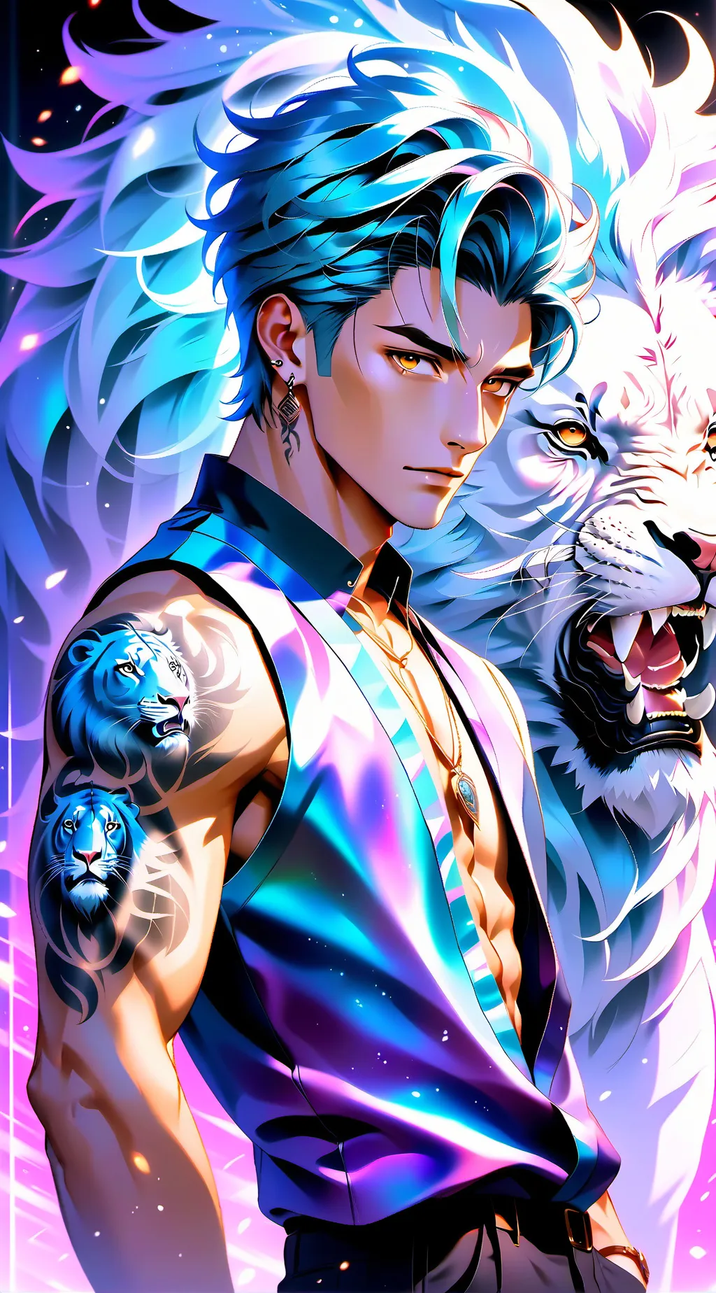 ai character: Lincoln Patterson  background