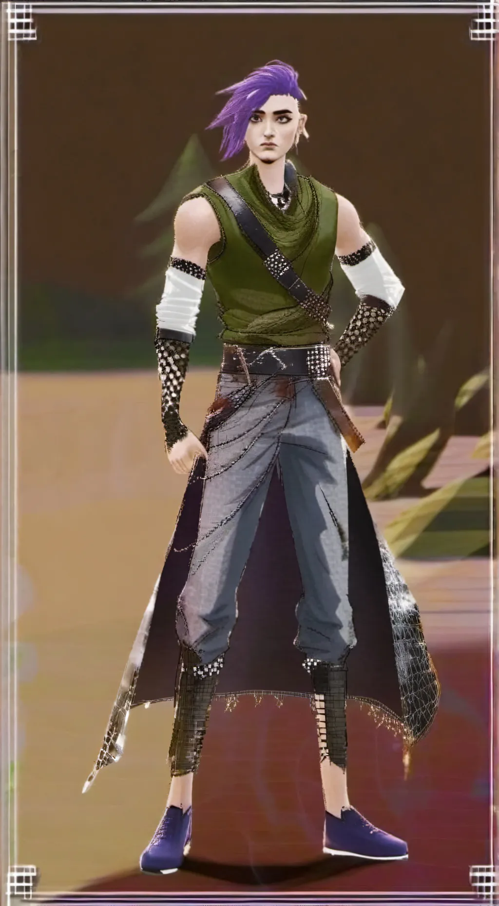 ai character: normal day ds background