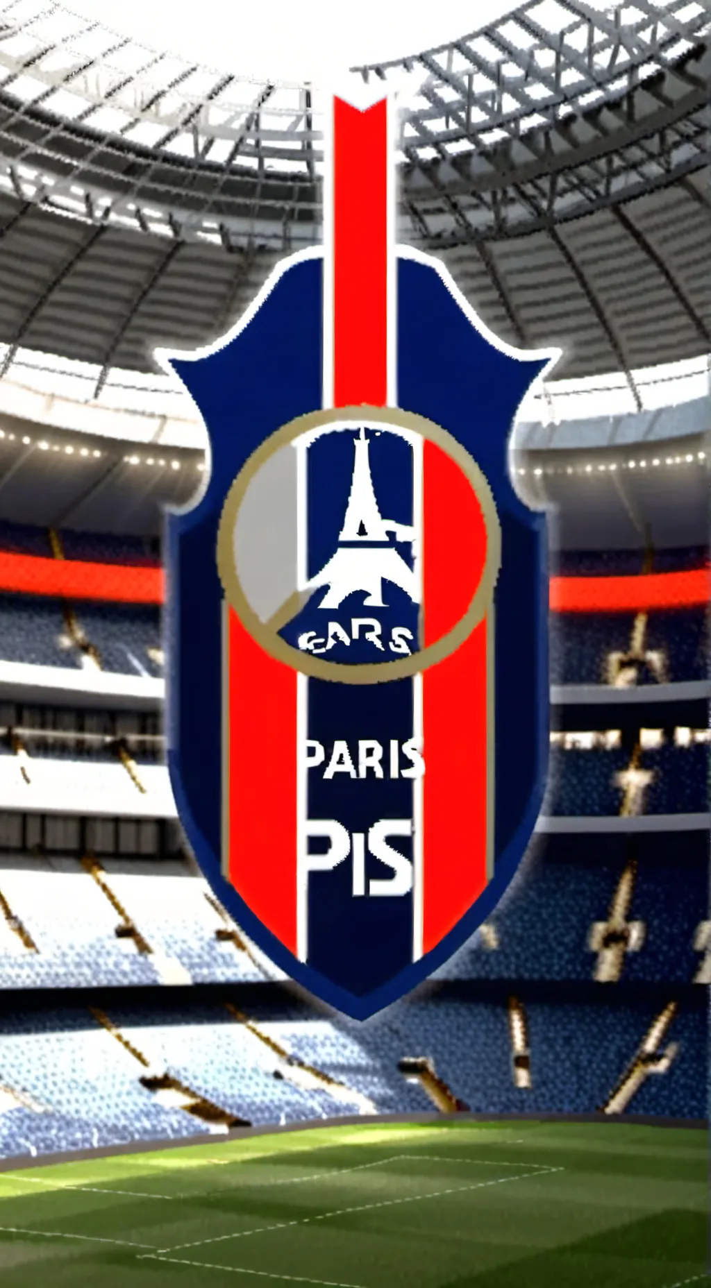 ai character: estadio de París  background