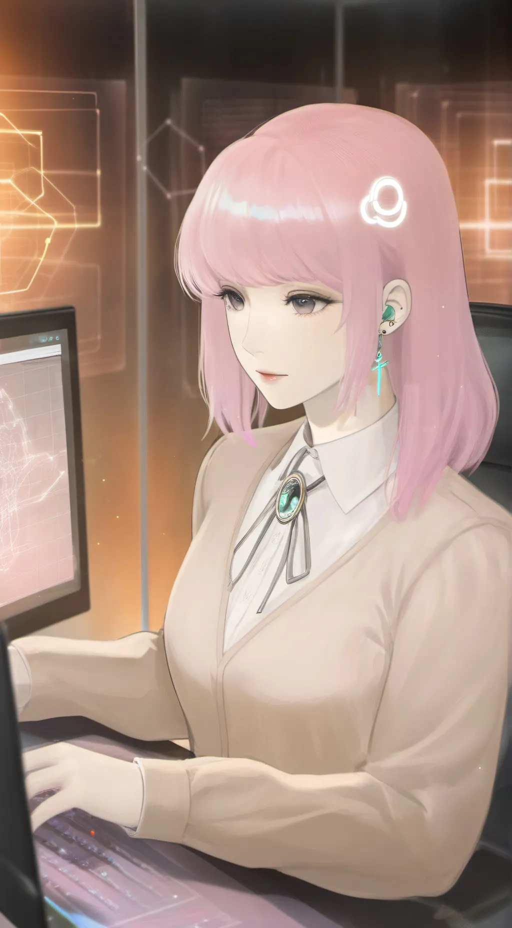 ai character: You scammed(idkhow background