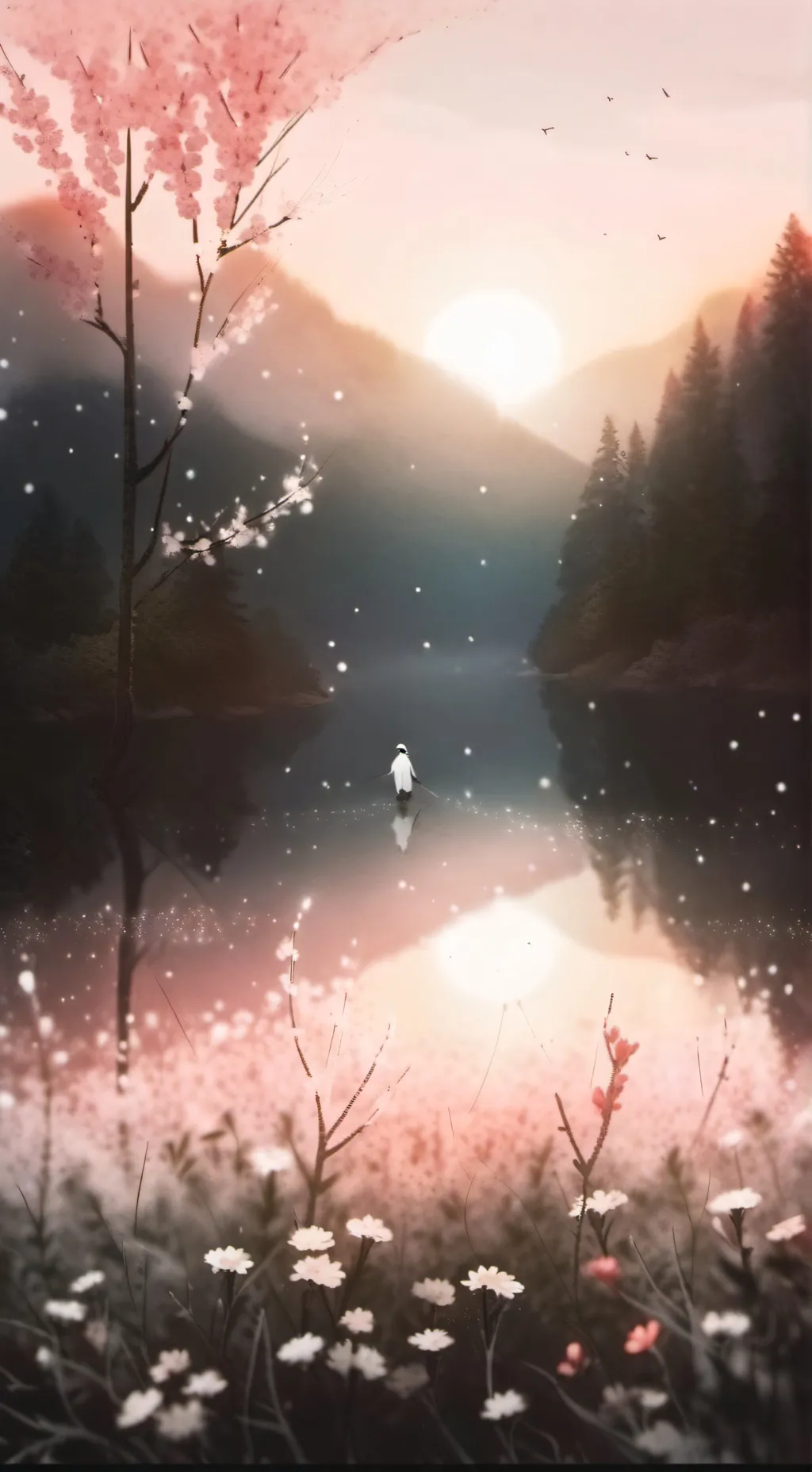 ai character: cream the rabbit background