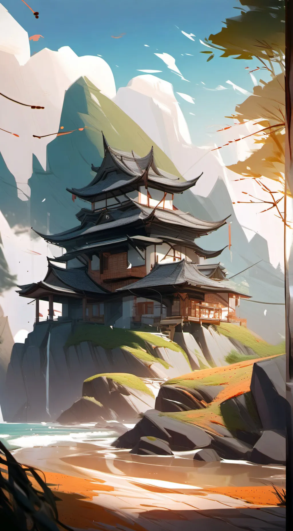 ai character: nagisagi background
