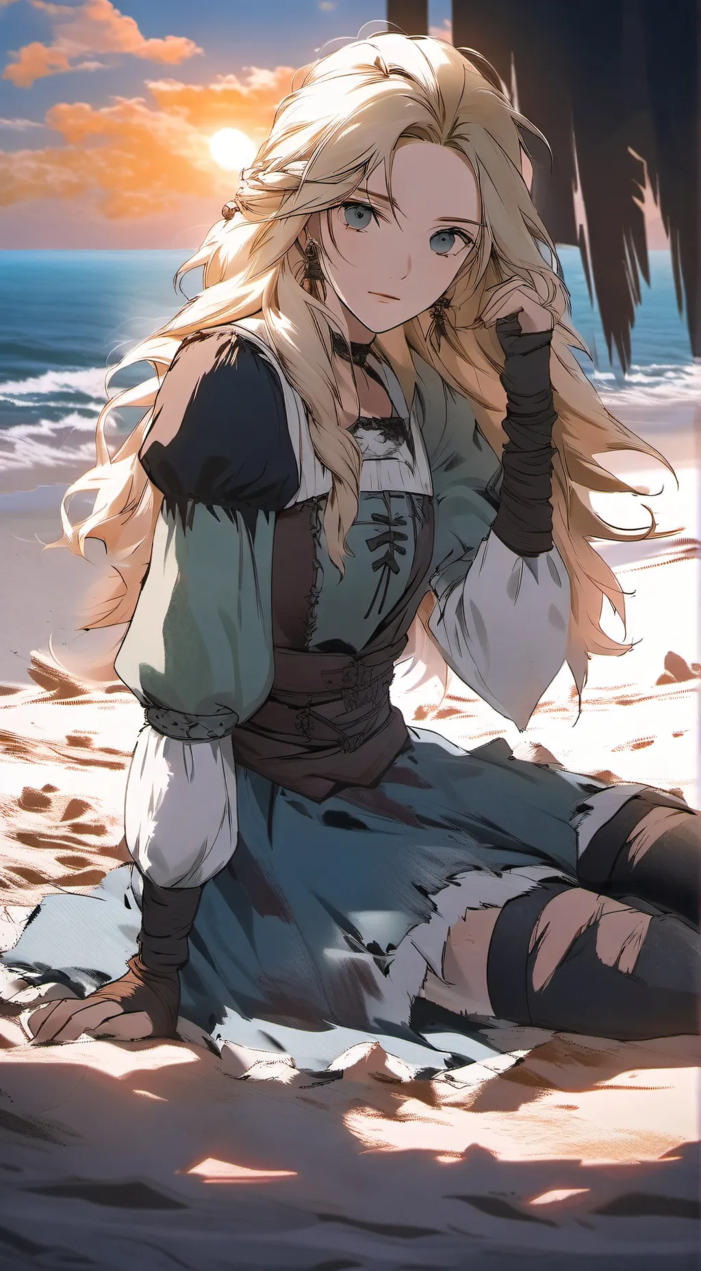 ai character: Vessa background
