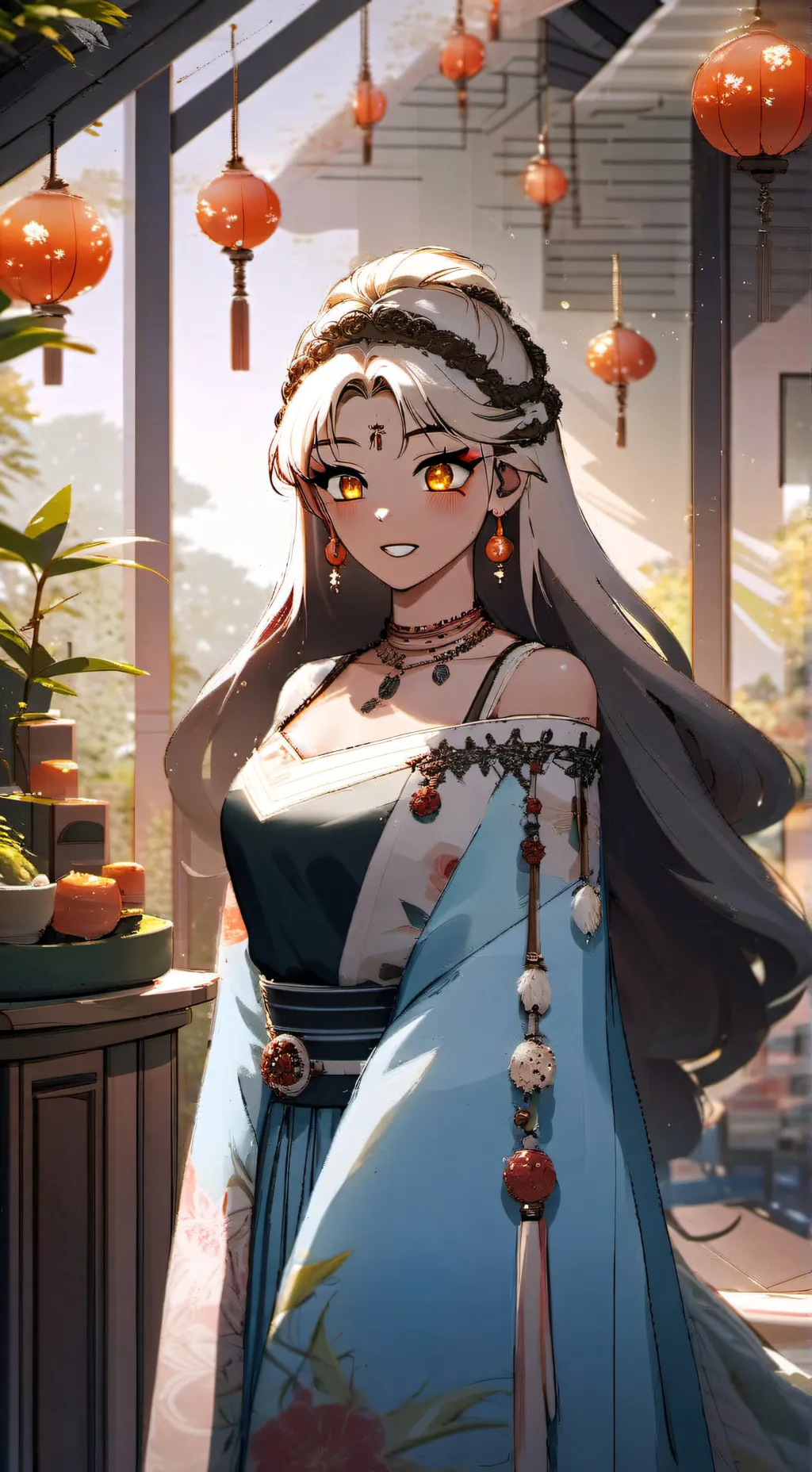 ai character: Isabella  background