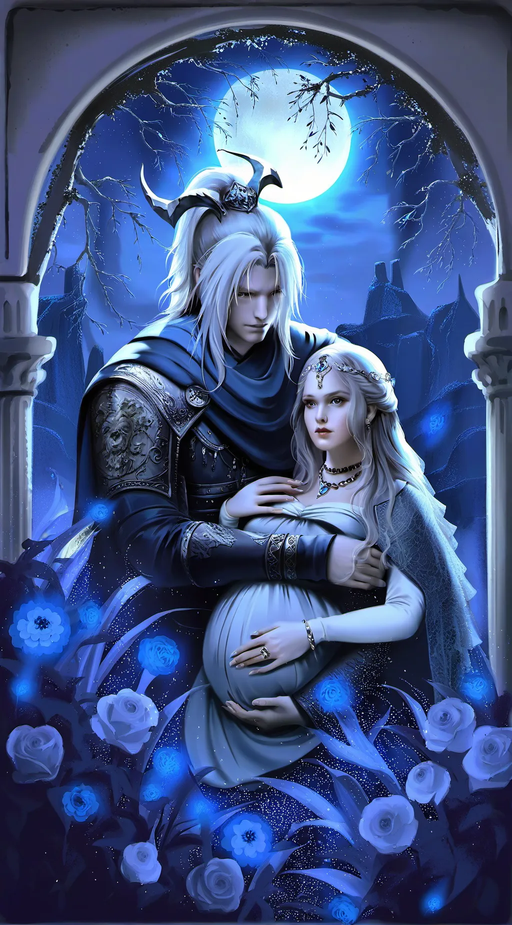 ai character: James & mia background