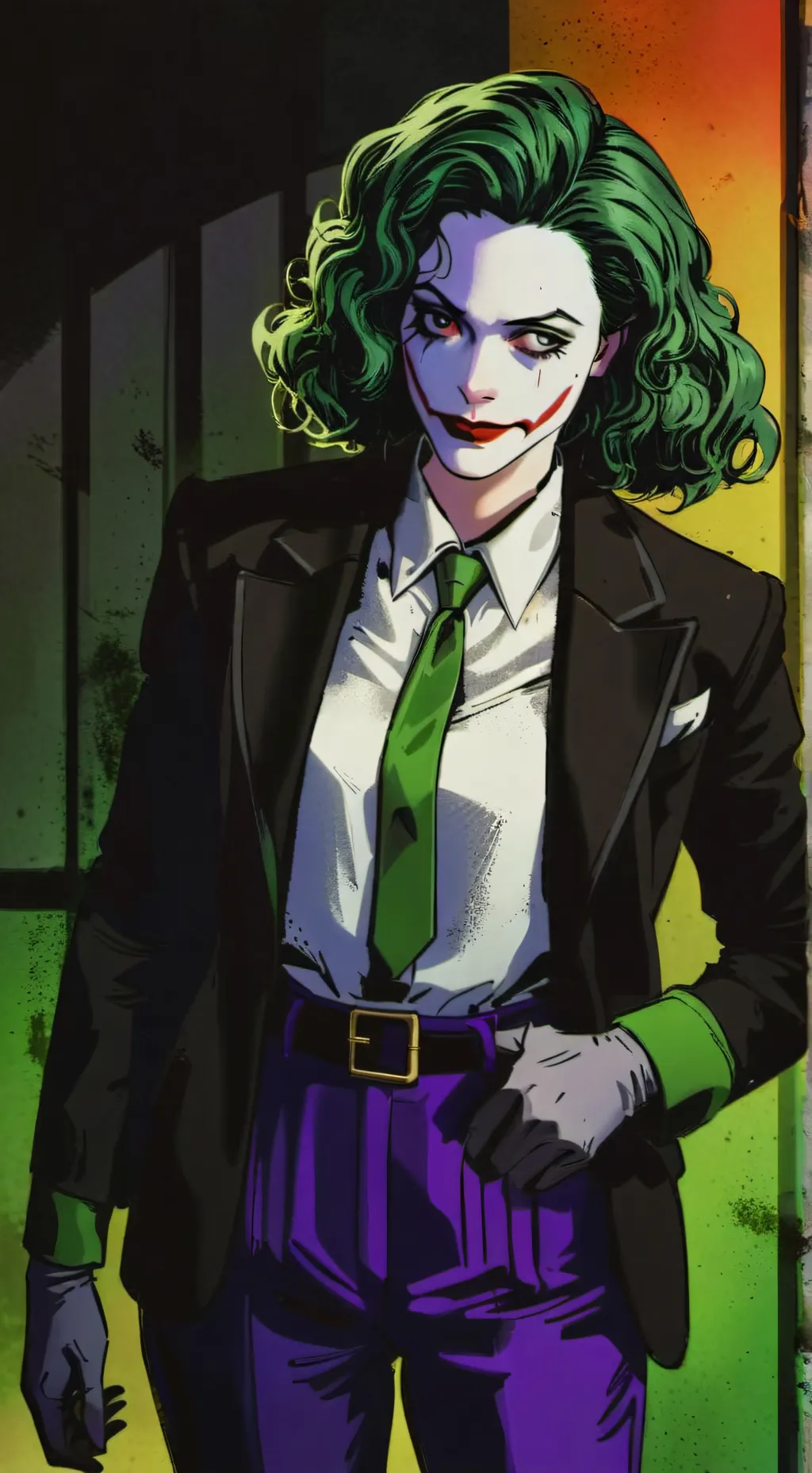 ai character: Martha Wayne  background