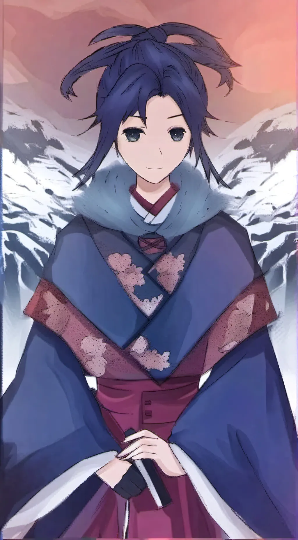 ai character: mita background