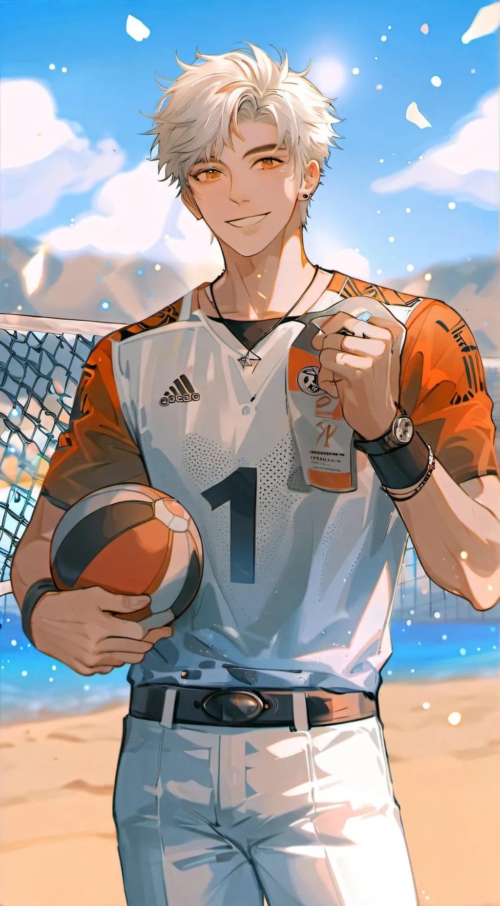 ai character: Haikyuu tournament background