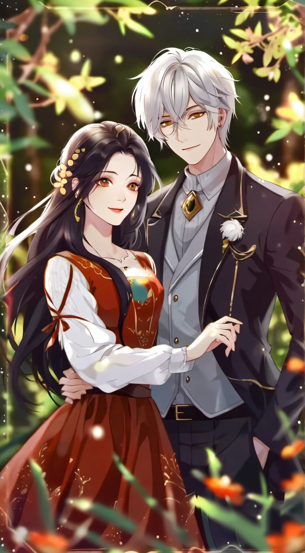 ai character: Emily and jack background