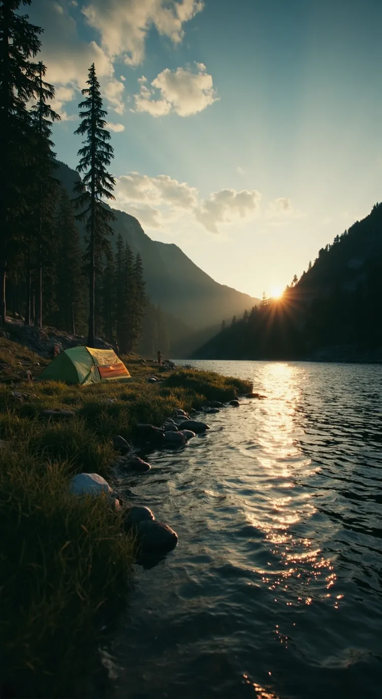 ai character: Camping Trip! background