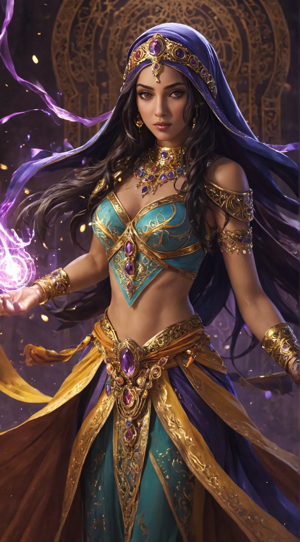 ai character: Cherilyn Maine background