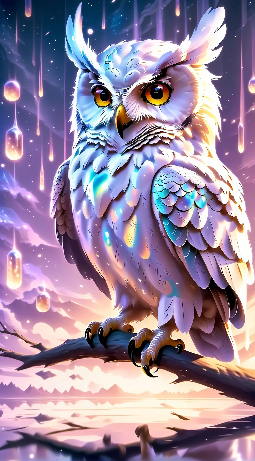 ai character: rip Hedwig😭😭😭😭😭😭😭 background
