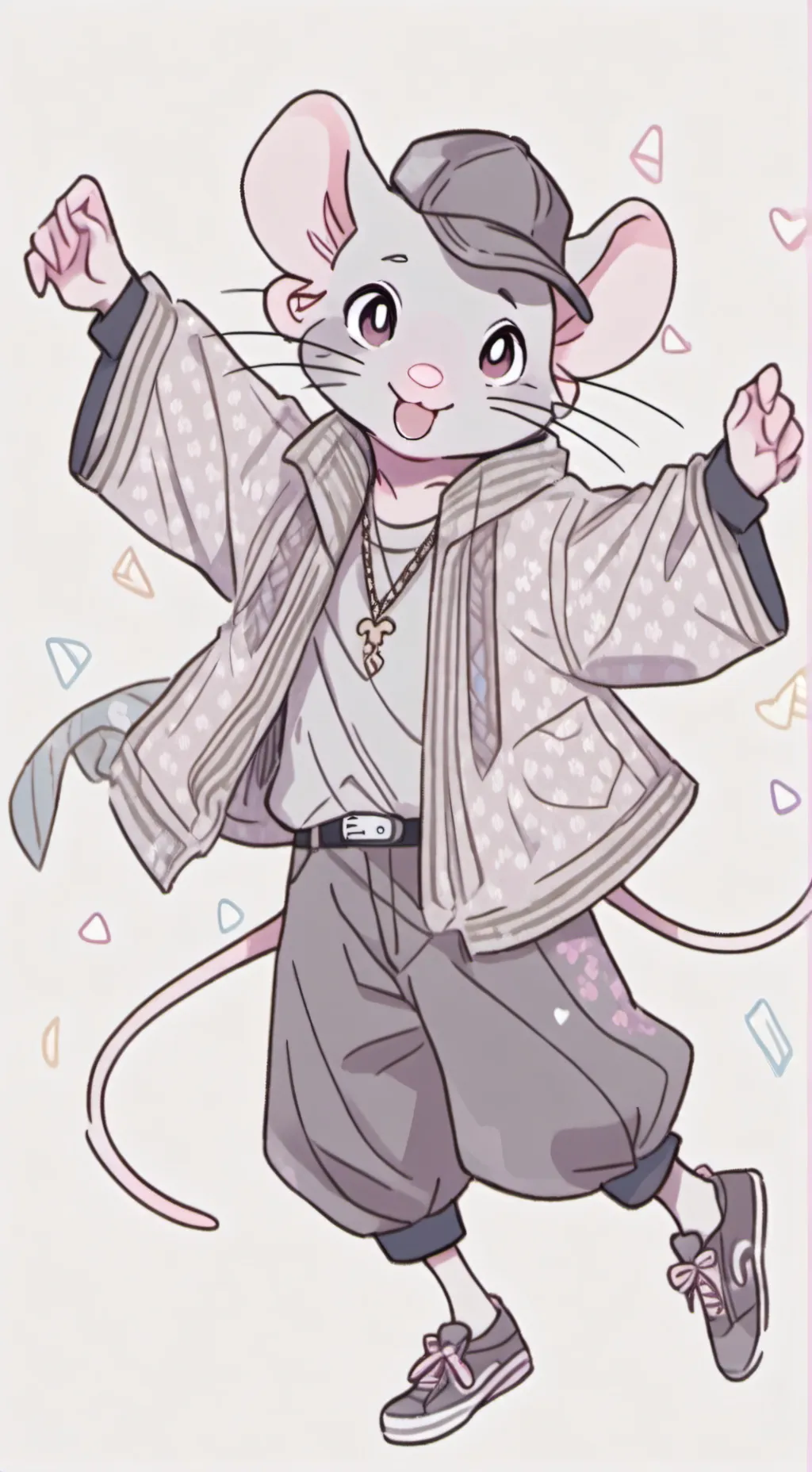 ai character: Dancing Rat background