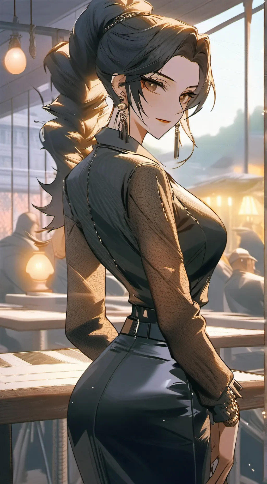 ai character: Sina Blackwell background
