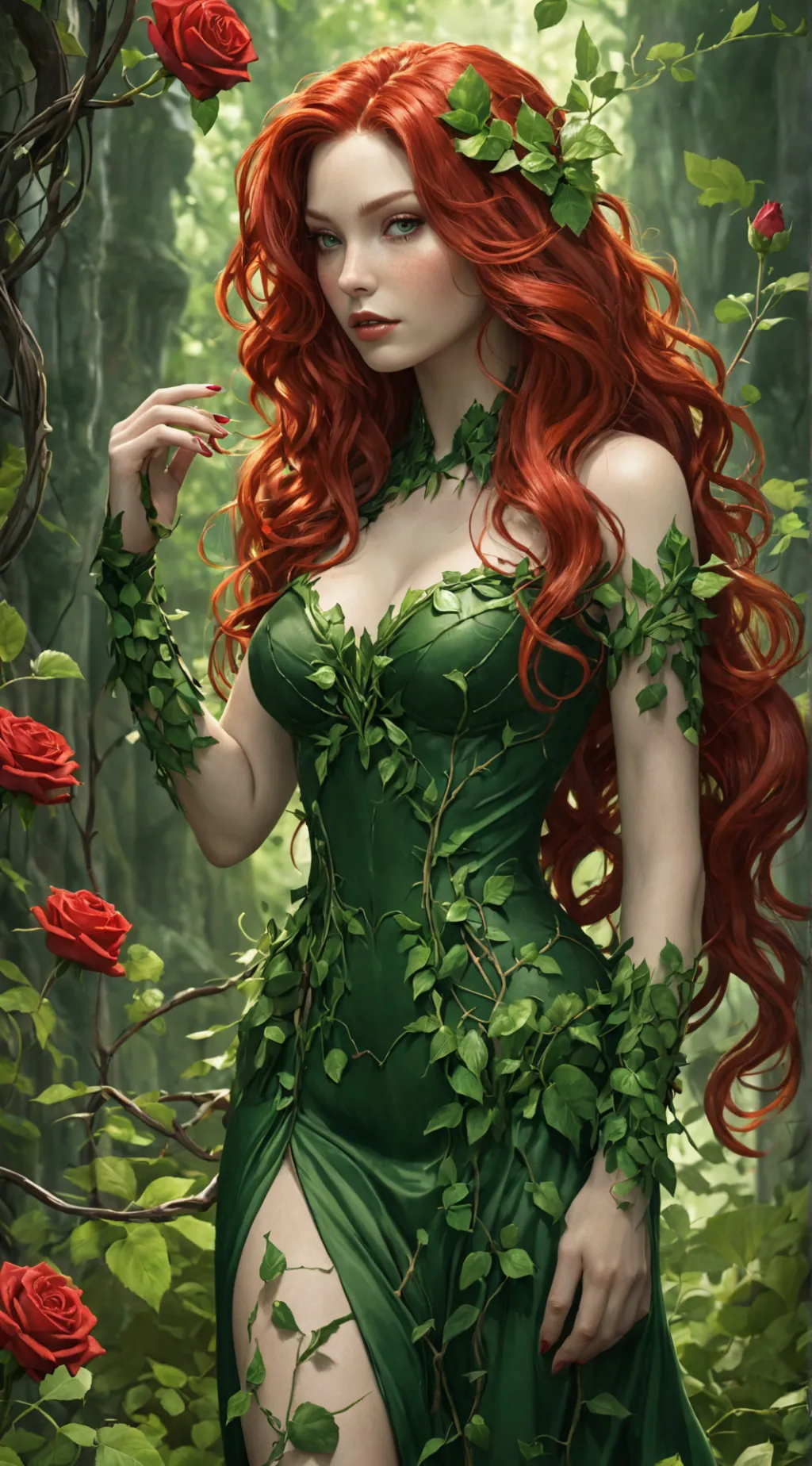 ai character: Poison Ivy background