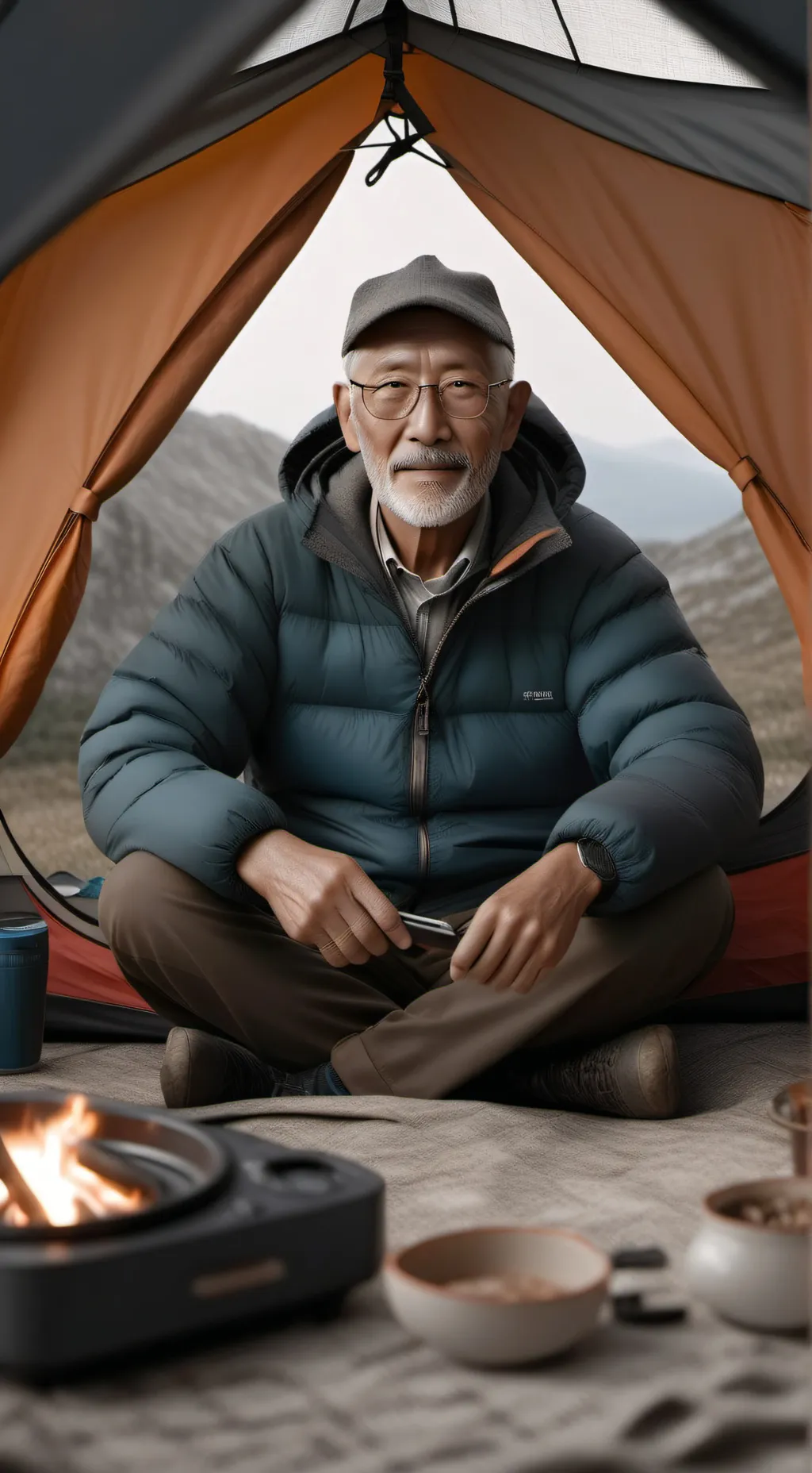 ai character: Adam background