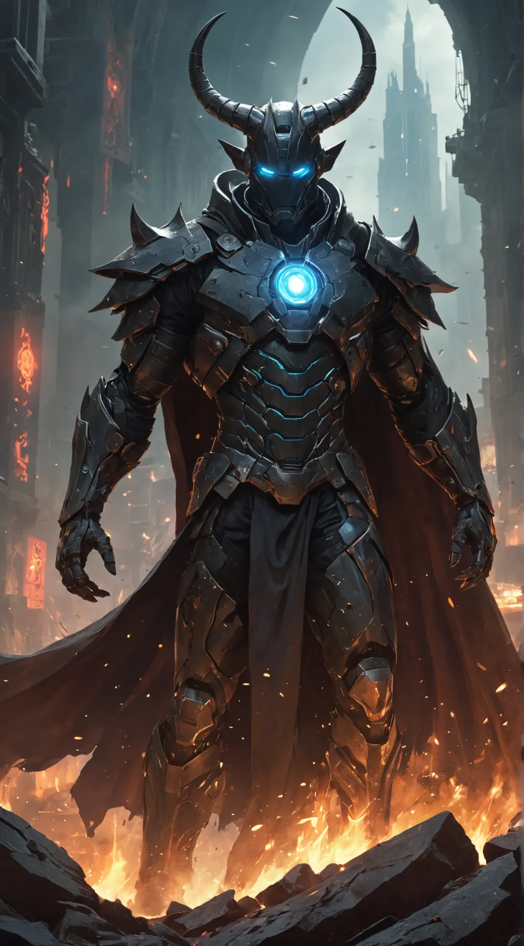 ai character: Azazel background