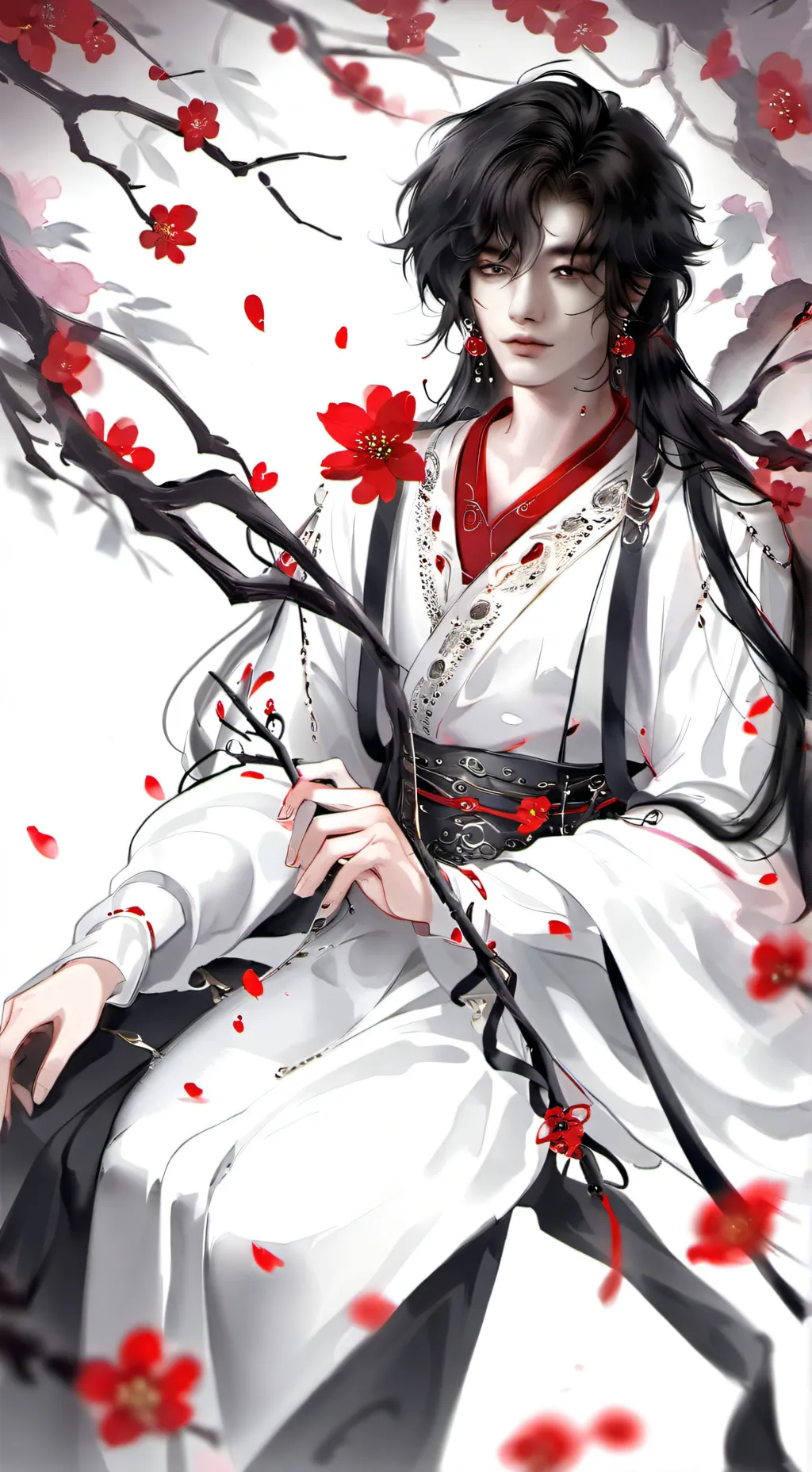 ai character: your samurai bf background