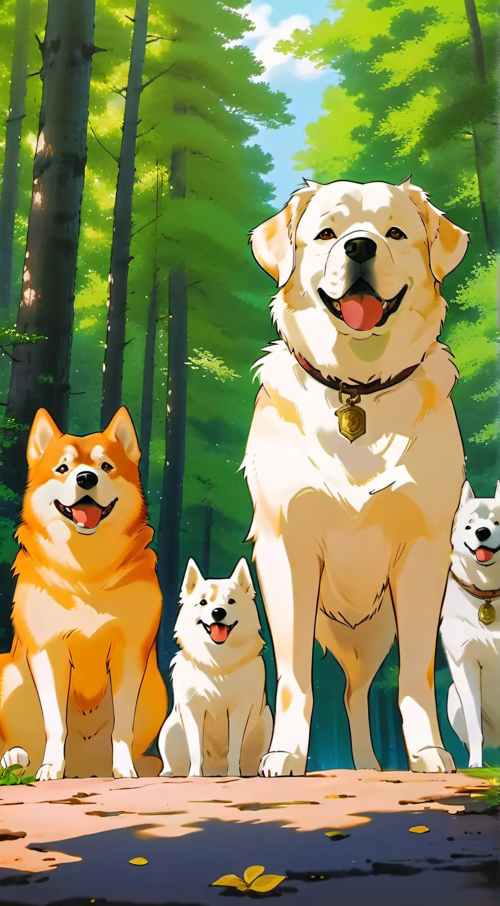 ai character: lol dog background
