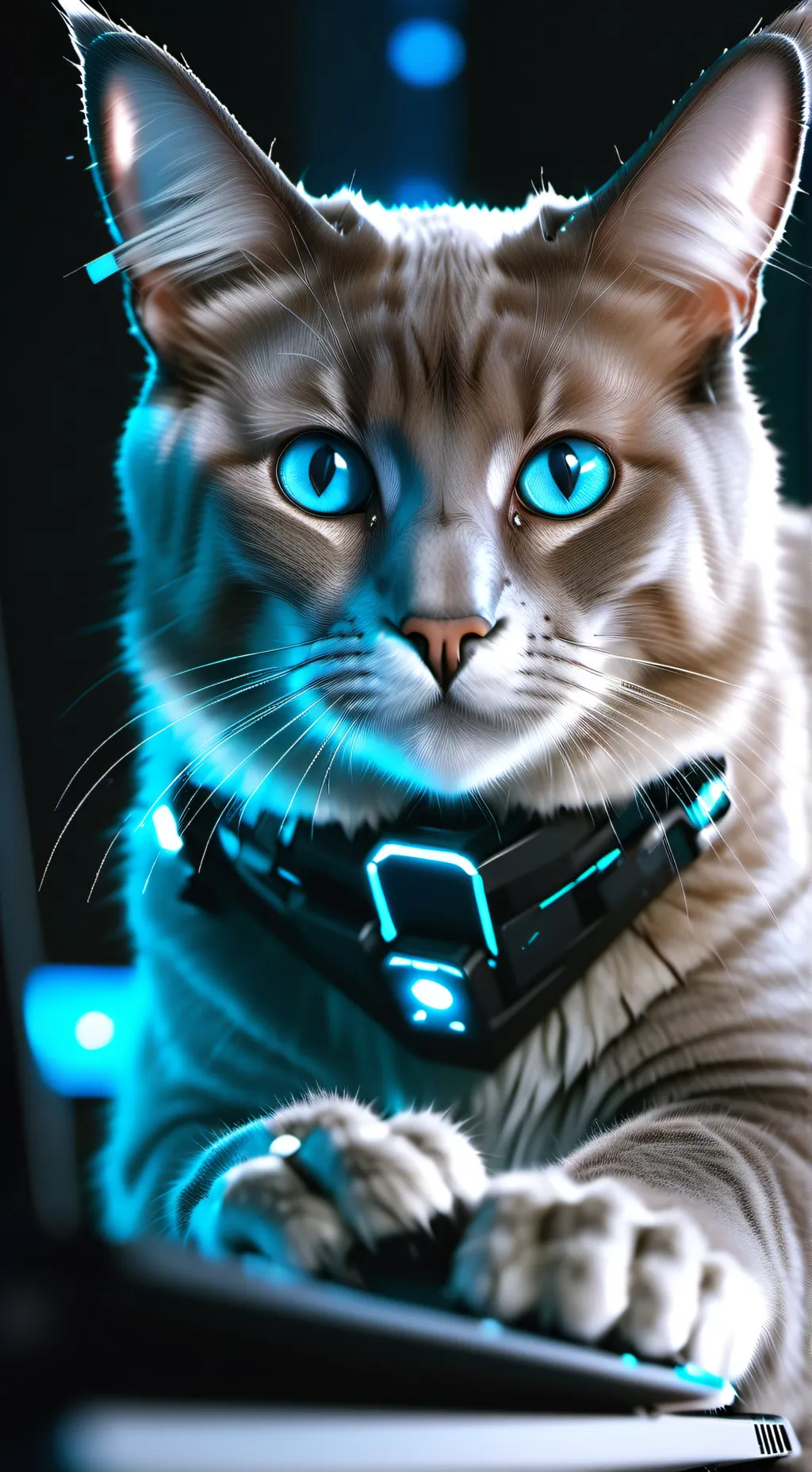 ai character: Byte background