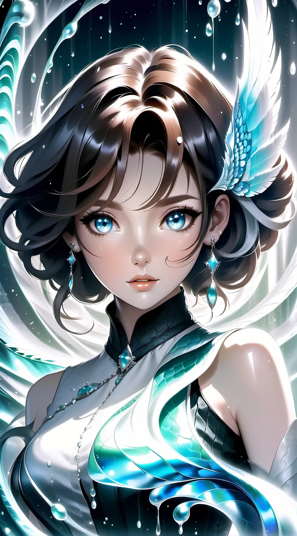 ai character: Nature background