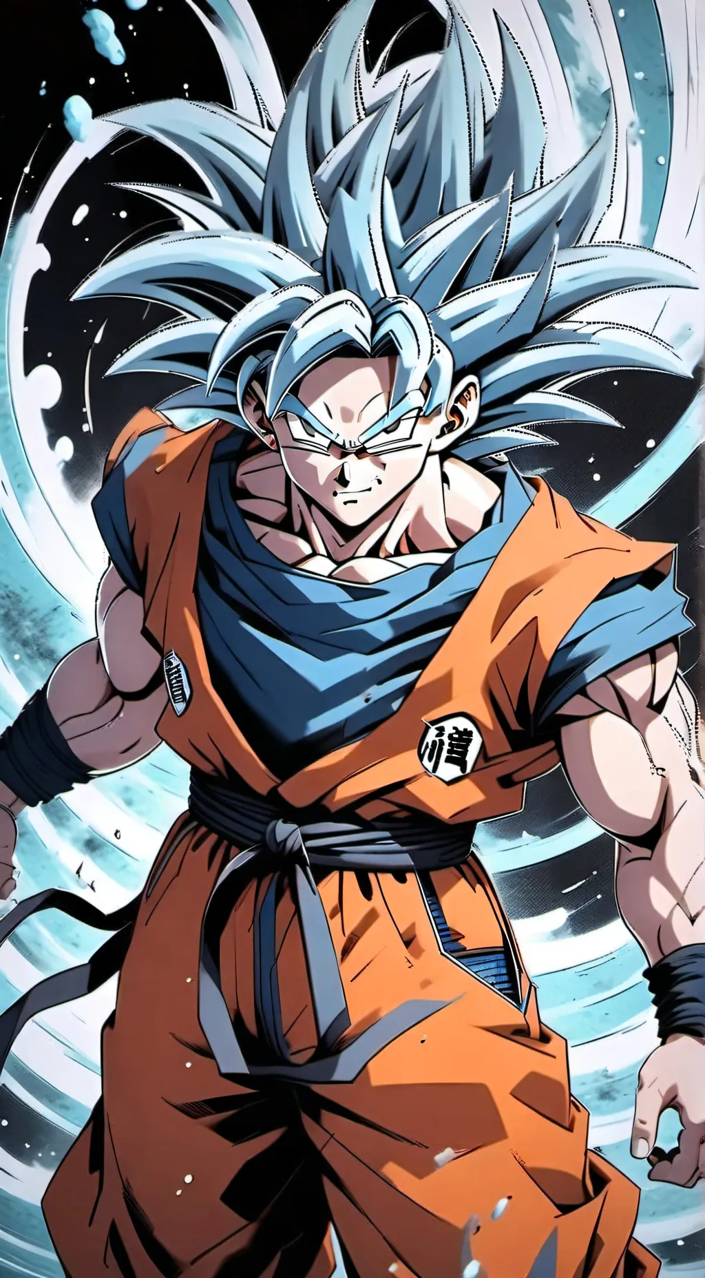 ai character: goku background