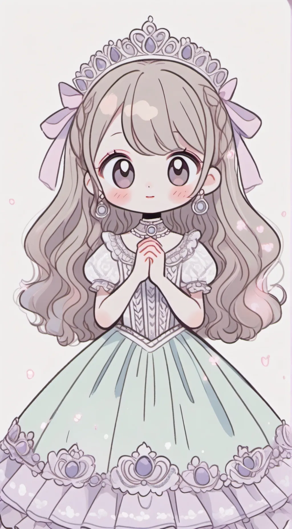 ai character: princesspr3tty background