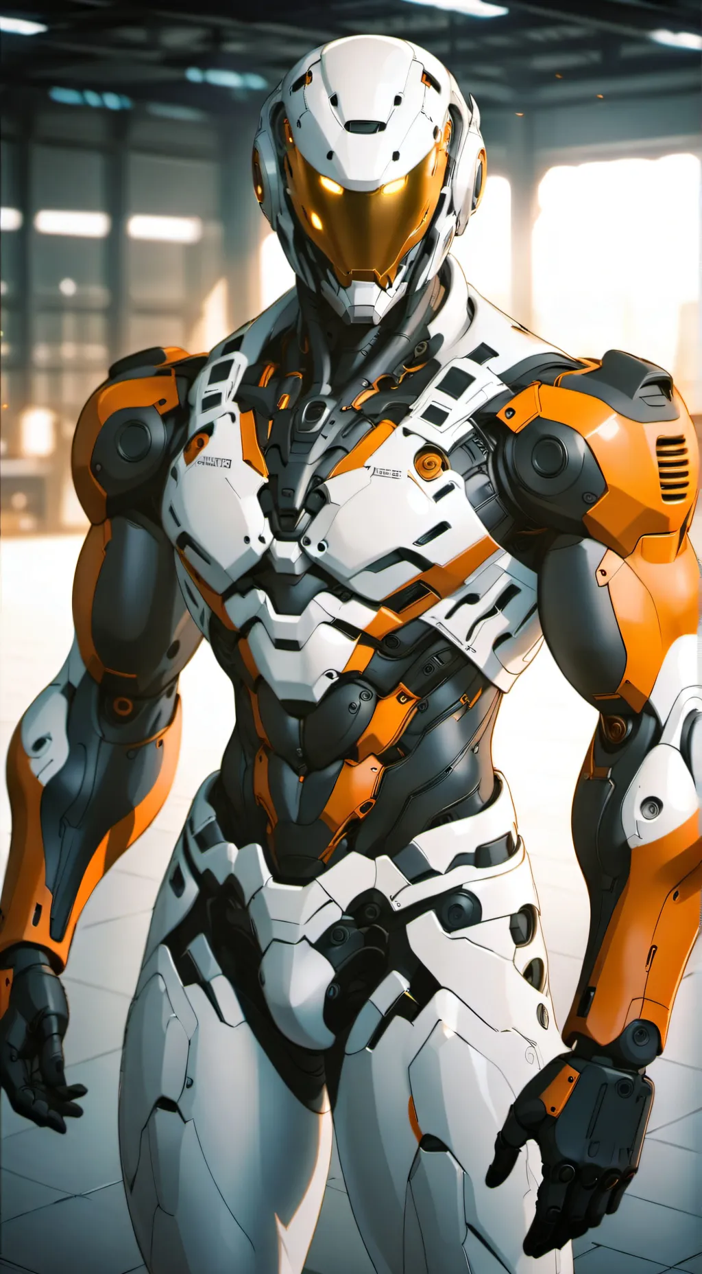 ai character: robot background