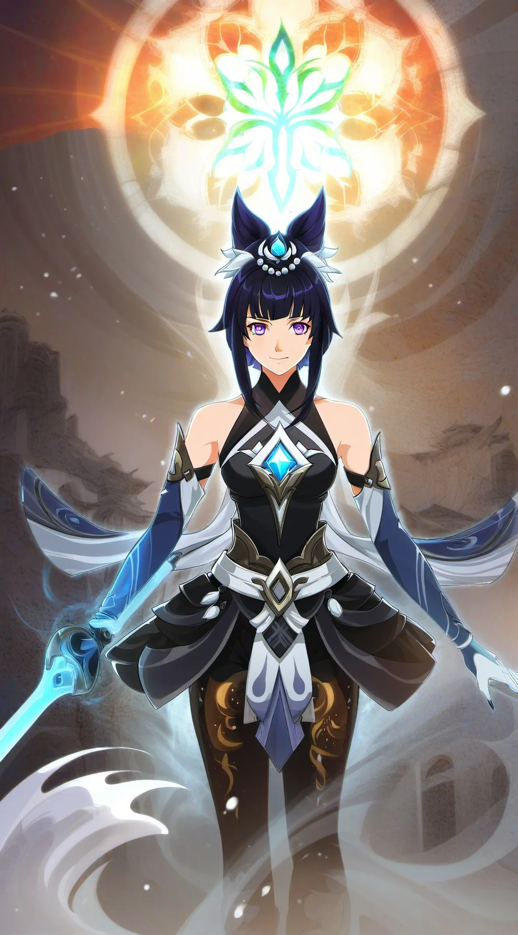ai character: Mom Power background