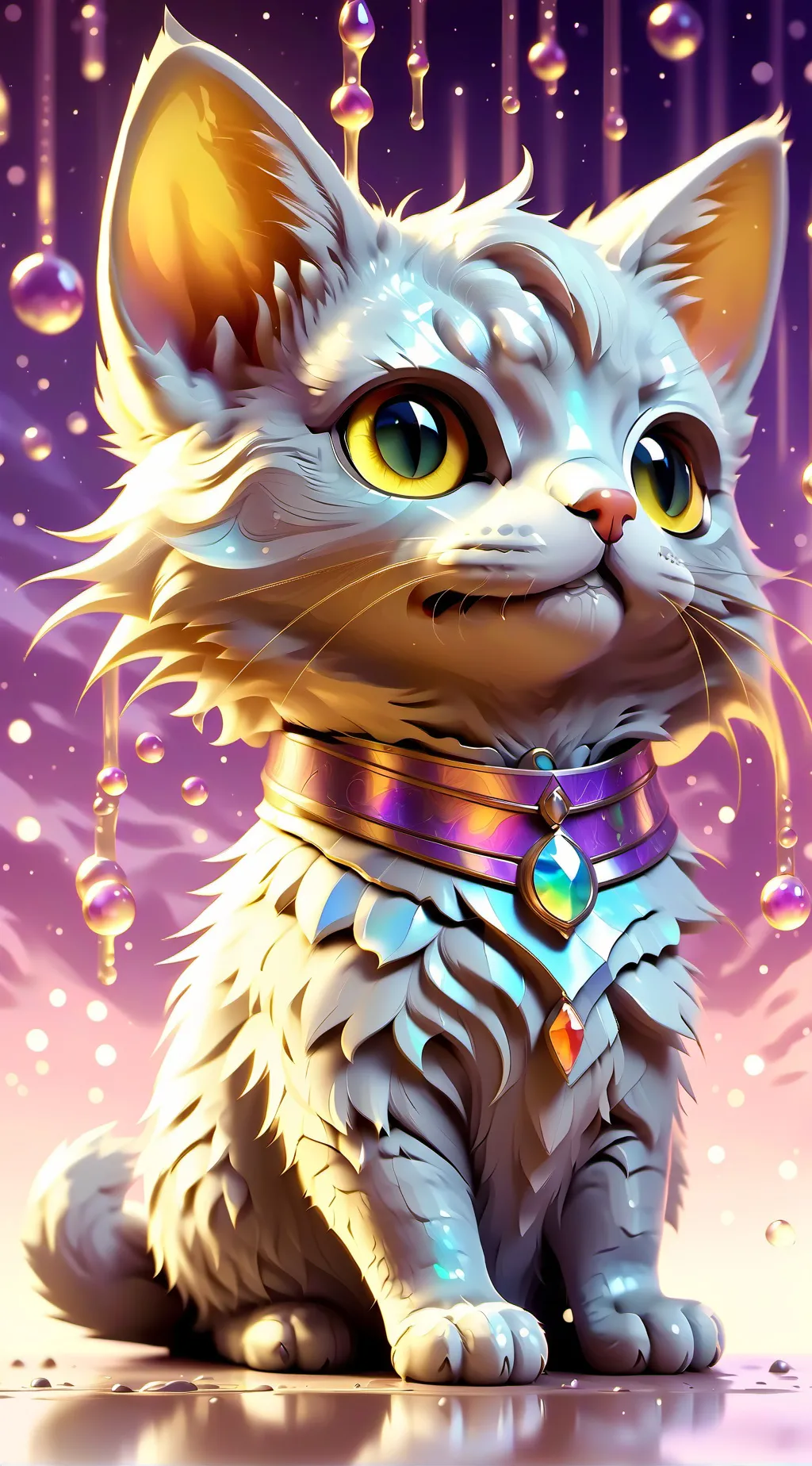 ai character: PLS NO LOOK. background
