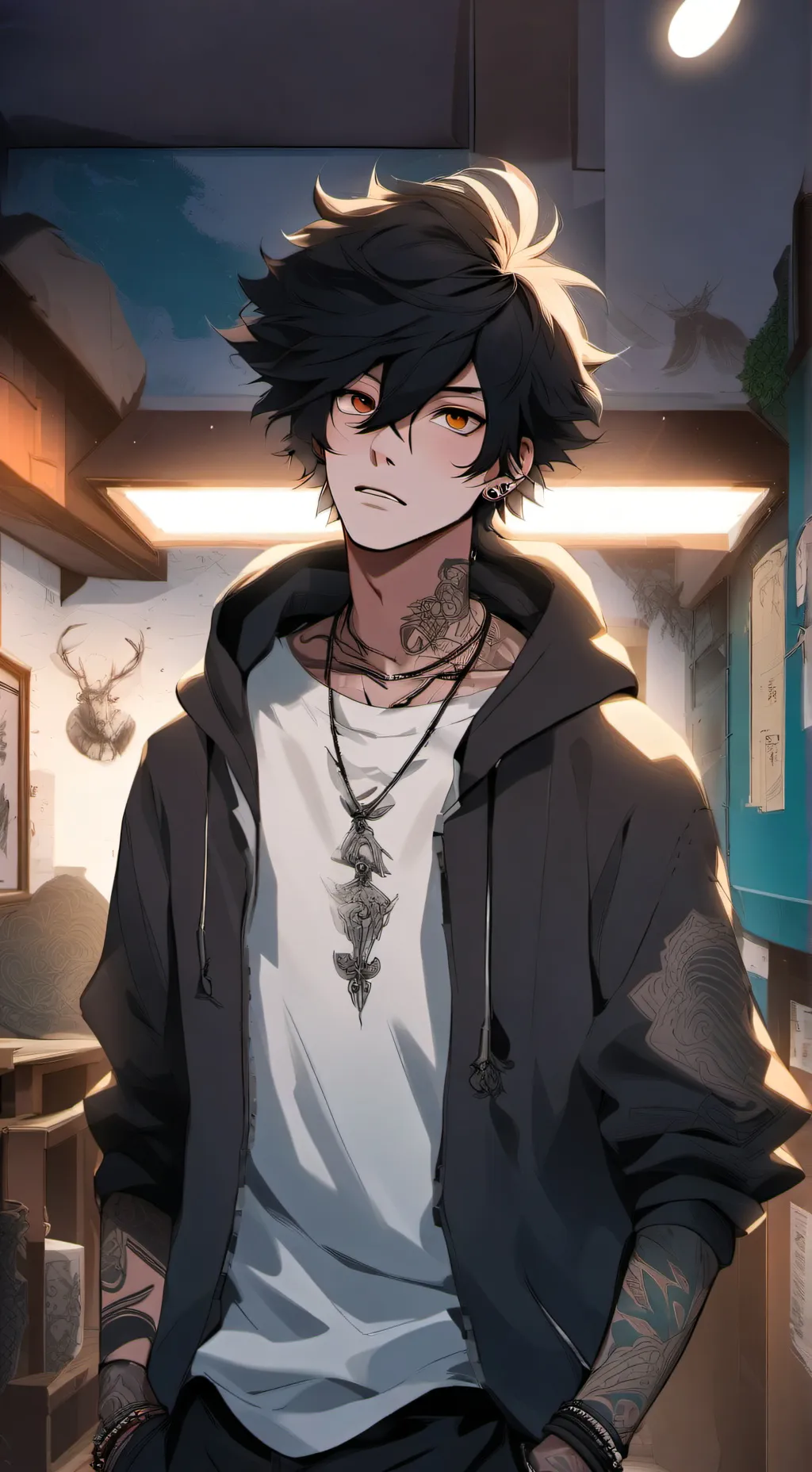 ai character: Slinky background