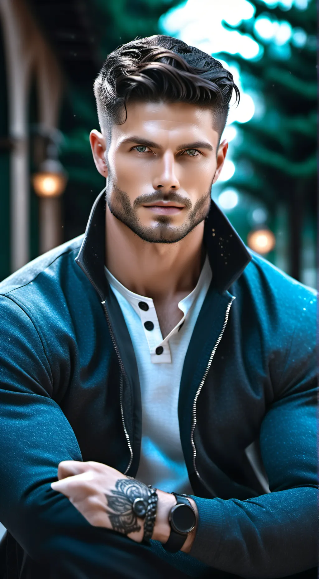ai character: Isiah  background