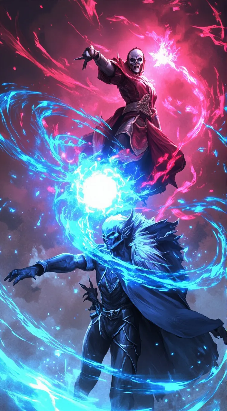 ai character: The Skull Vanguard background