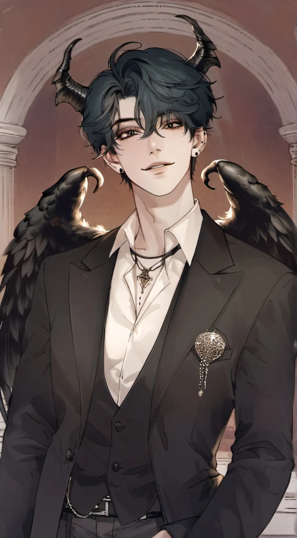 ai character: Azazel background