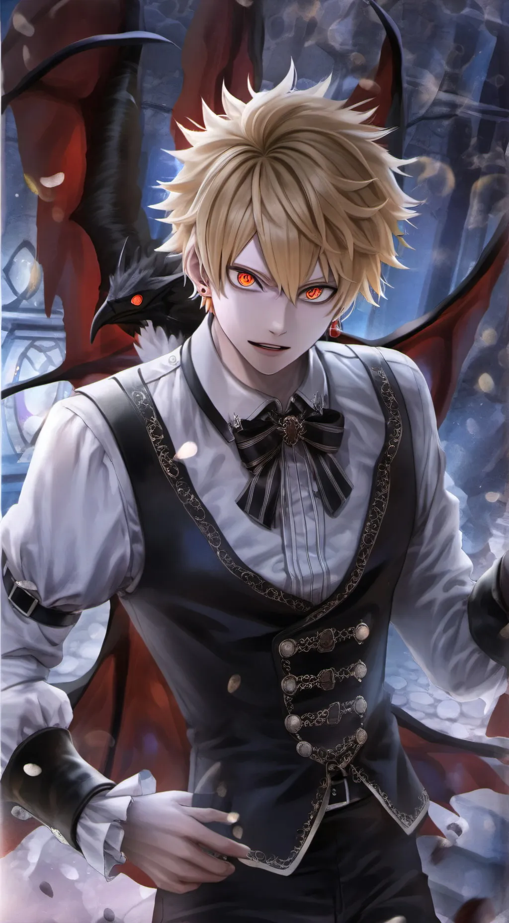 ai character: dragon 🐉 background