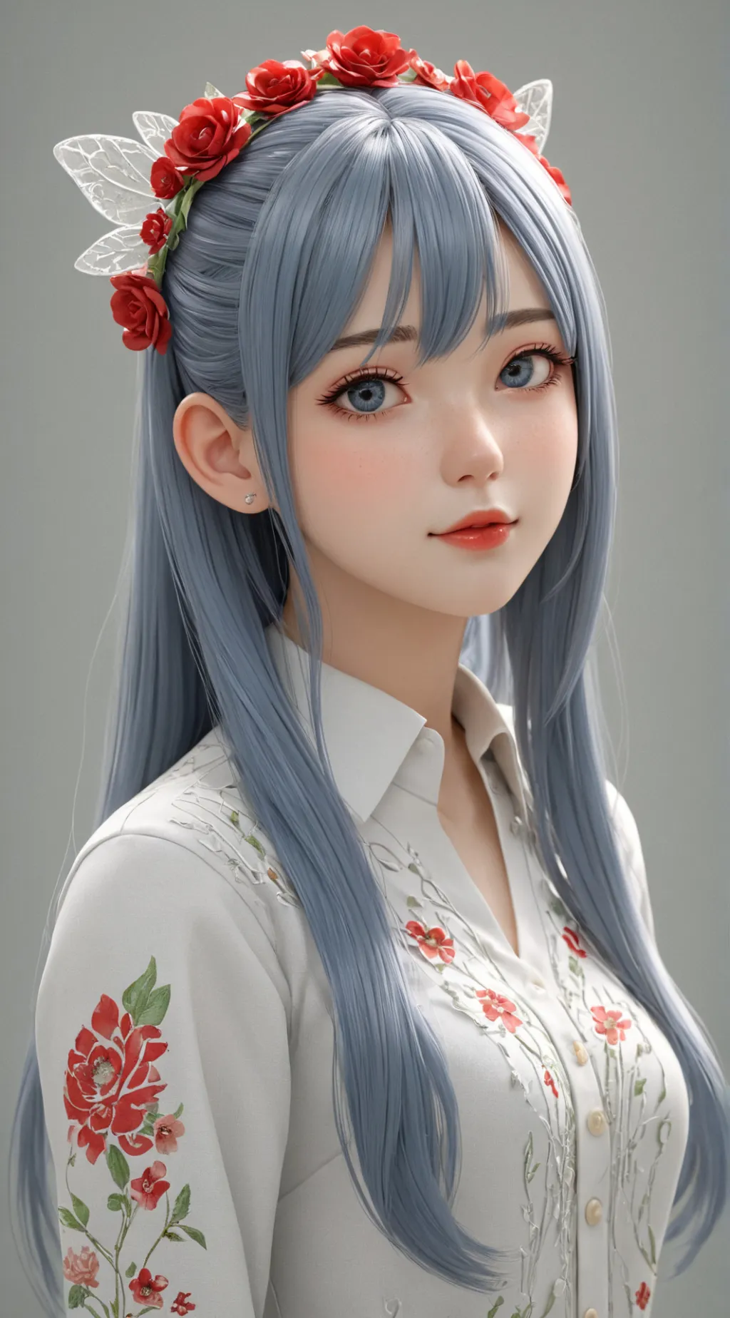 ai character: Vthree background