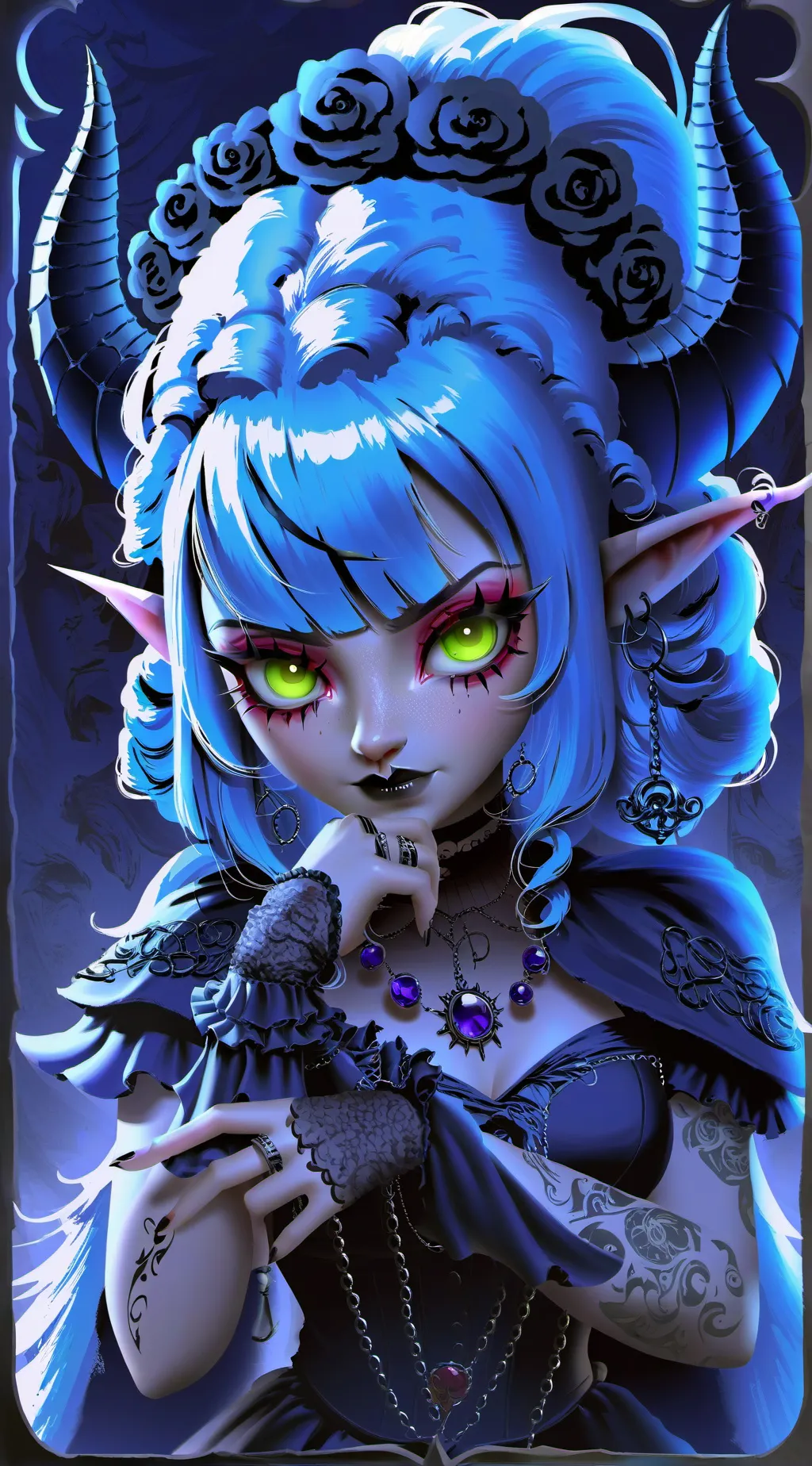 ai character: Diva background