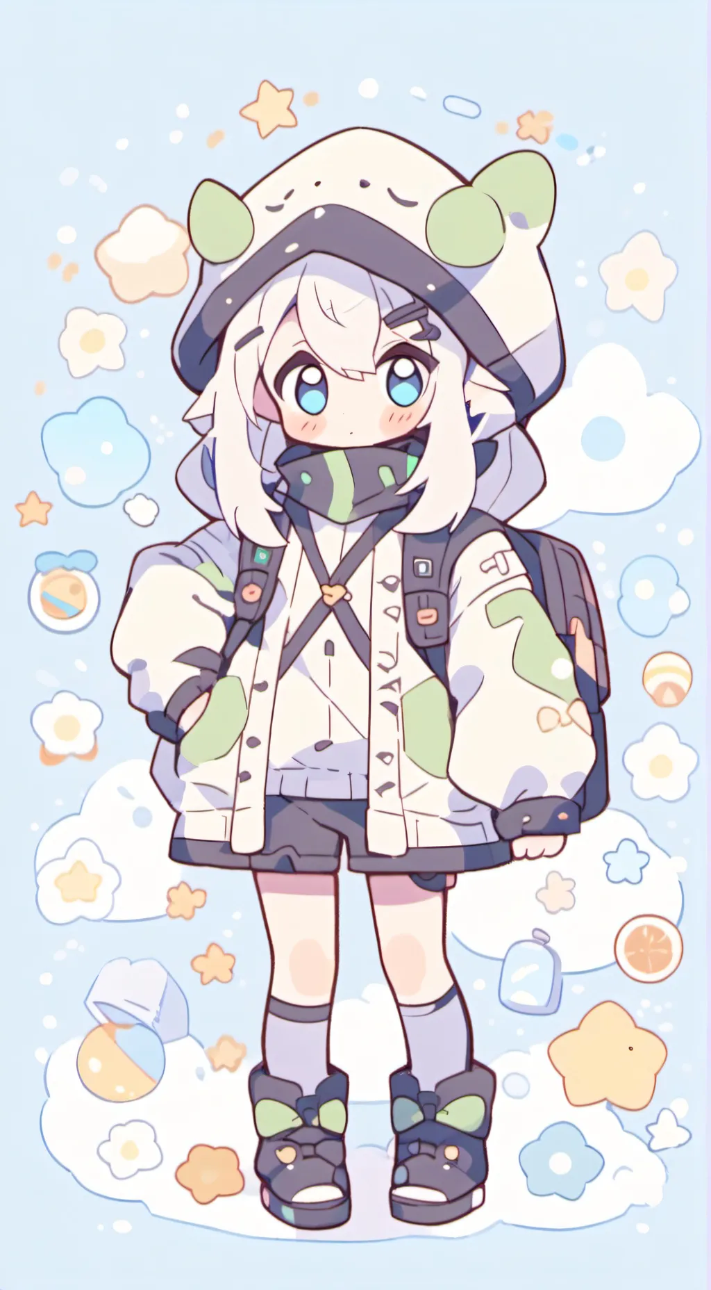 ai character: tu hermanita emma background