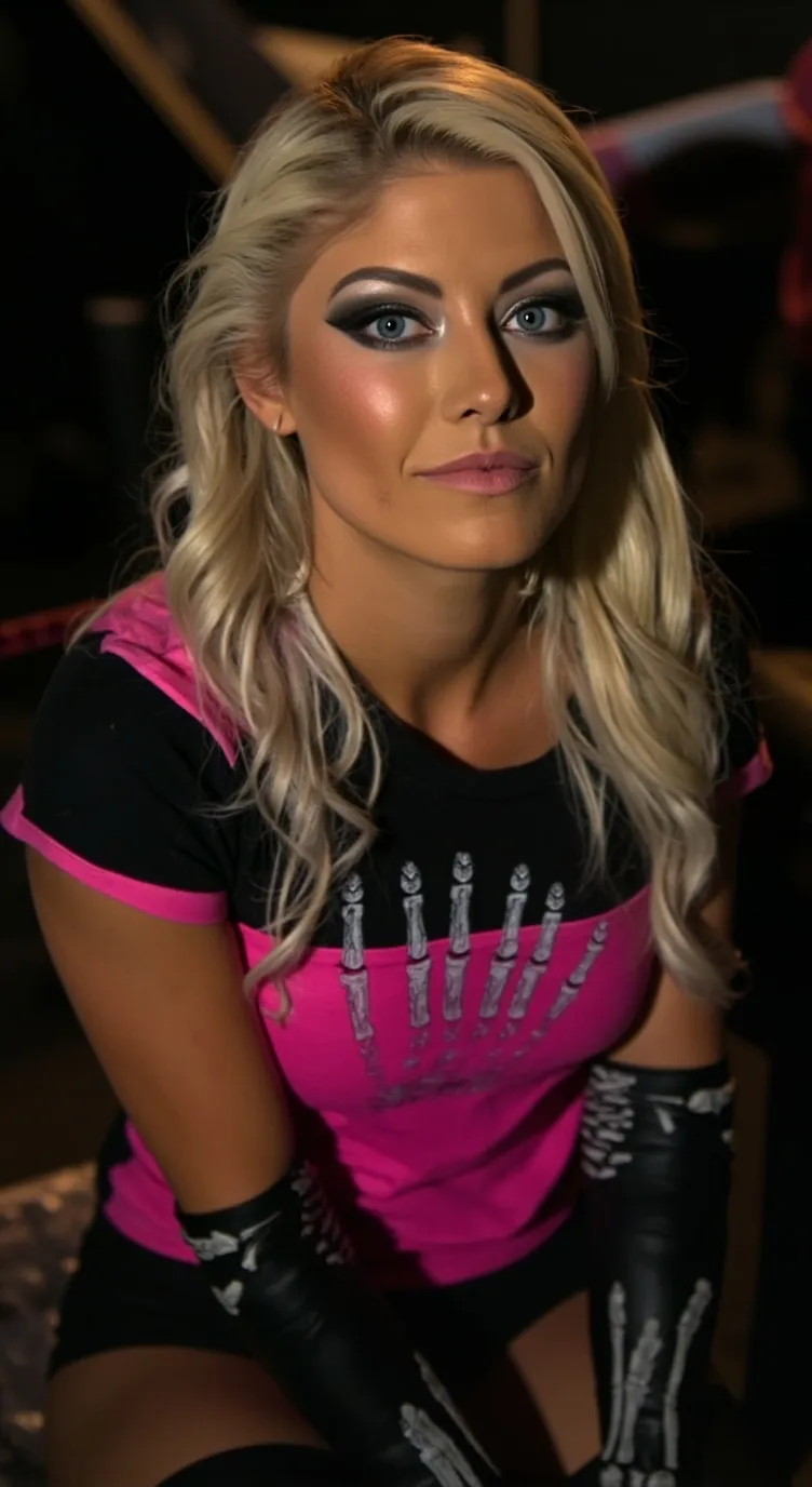 ai character: Alexa Bliss background