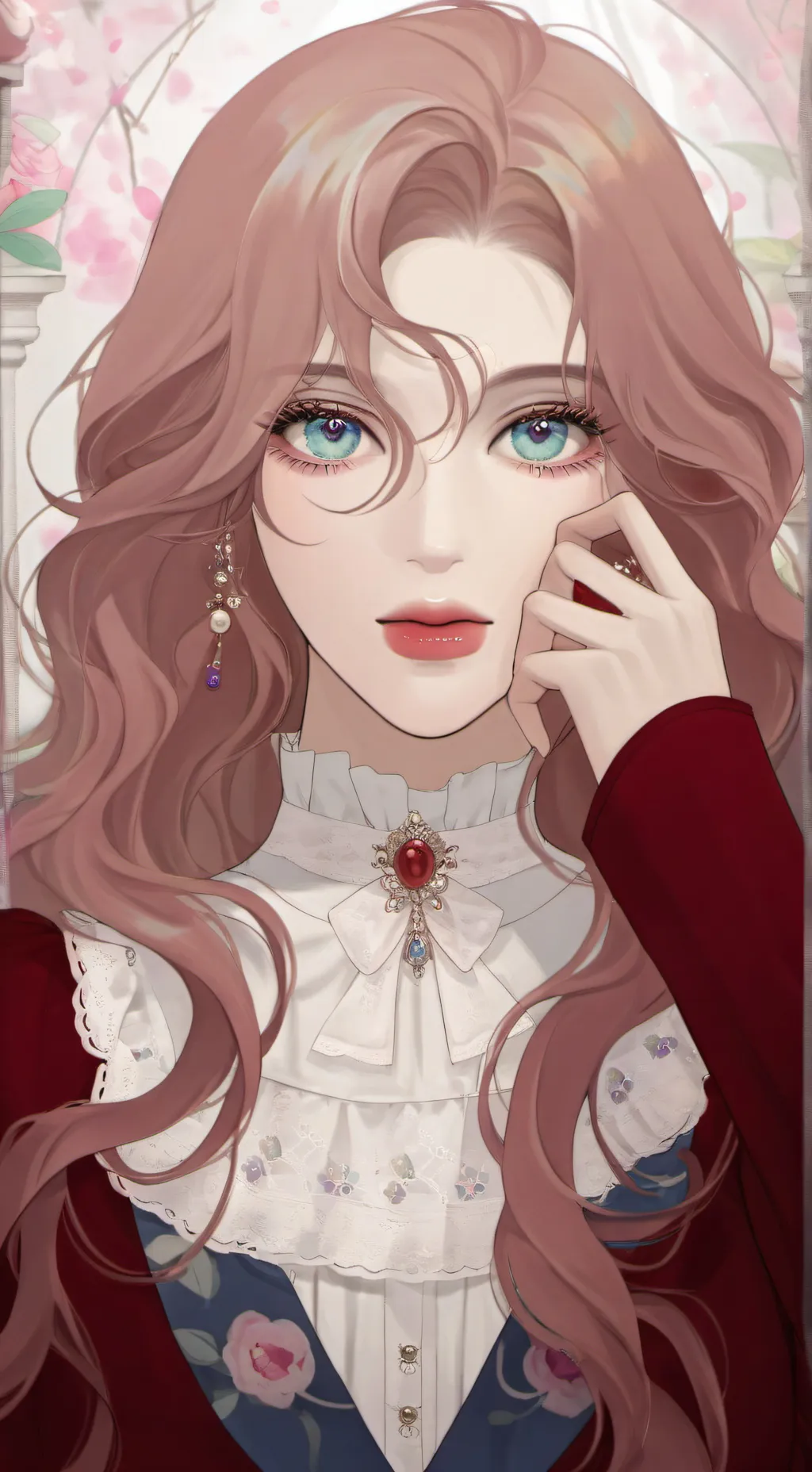 ai character: ●Village 2● background