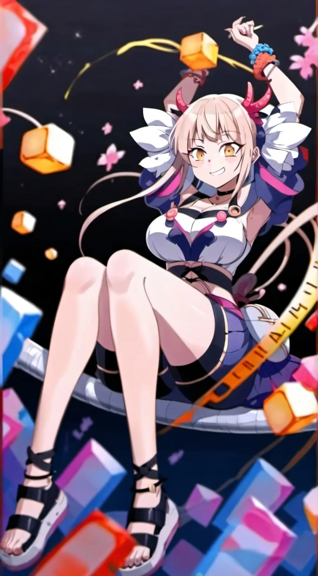 ai character: {{Himiko Toga}} background