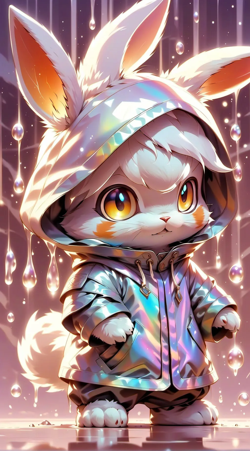 ai character: Lapin background