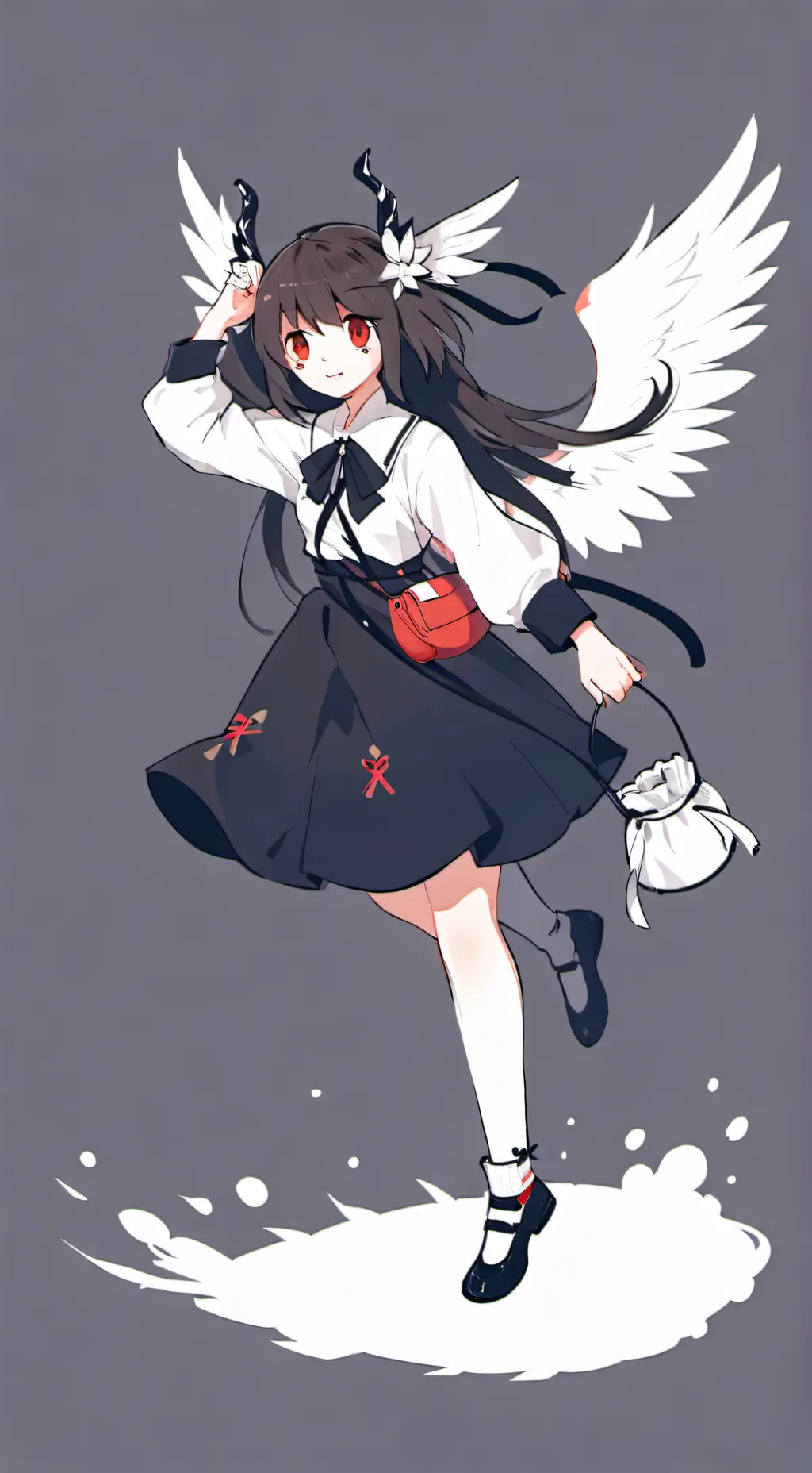 ai character: Aya Shameimaru background