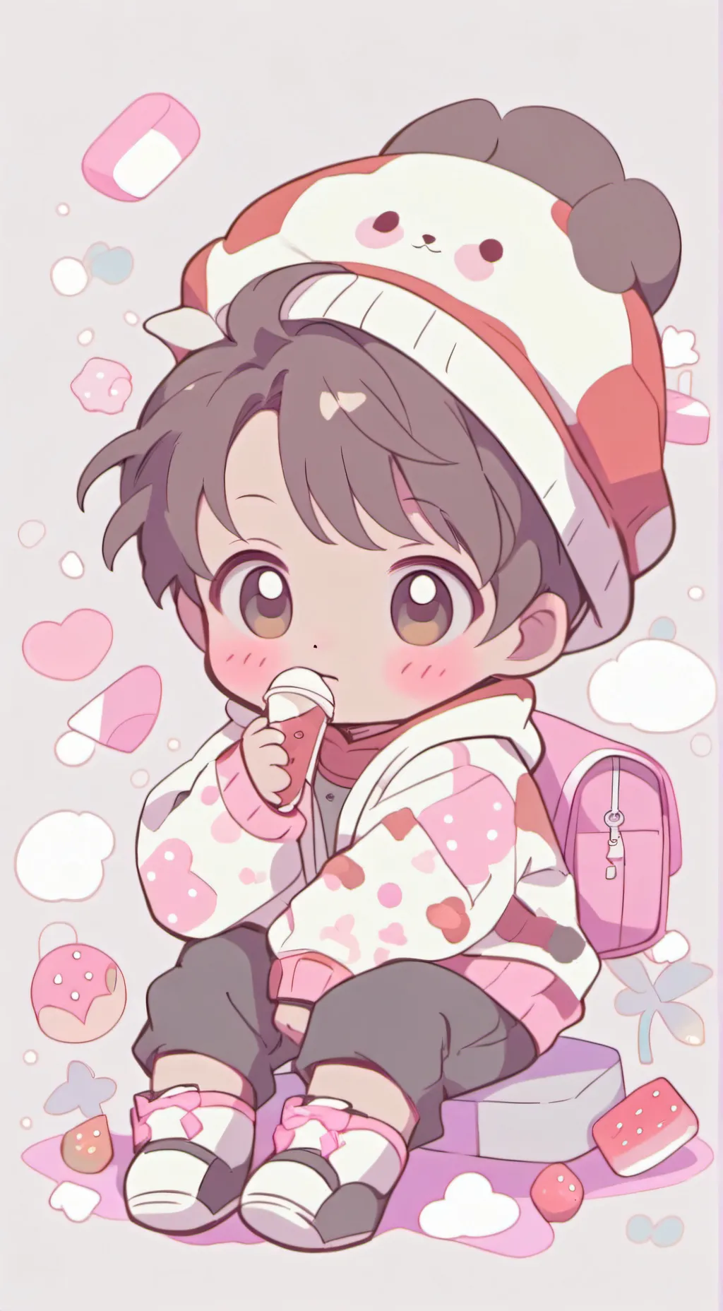 ai character: Boyyyy background