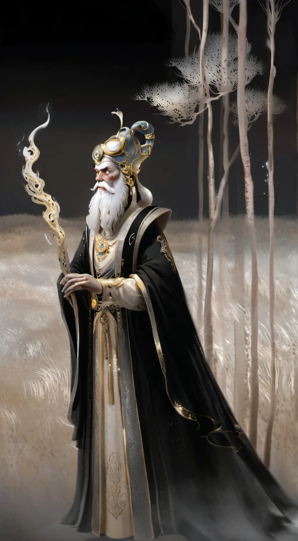 ai character: dw goes crazy background