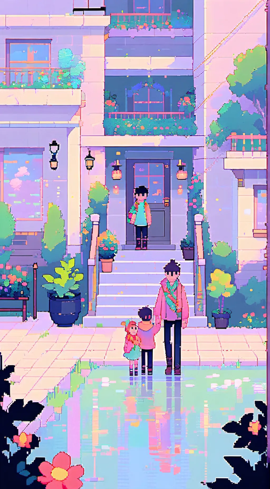 ai character: family  background
