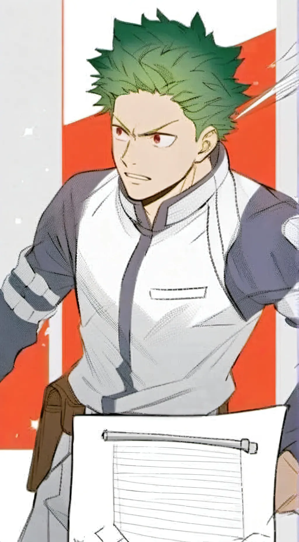 ai character: Deku (Midoriya Izu background